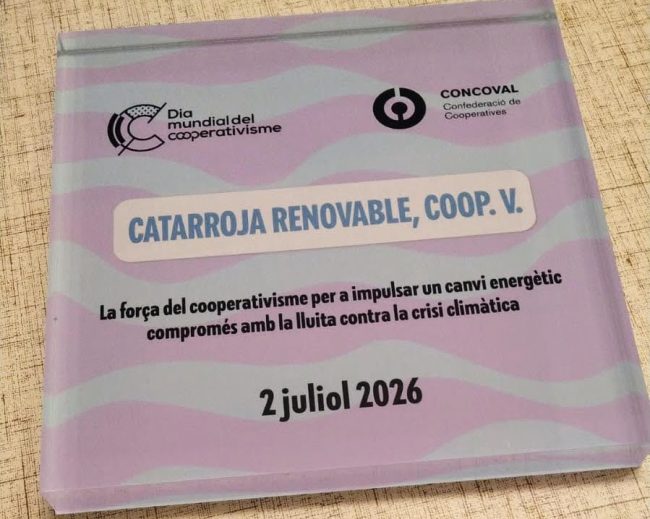 Reconeixement a Catarroja Renovable